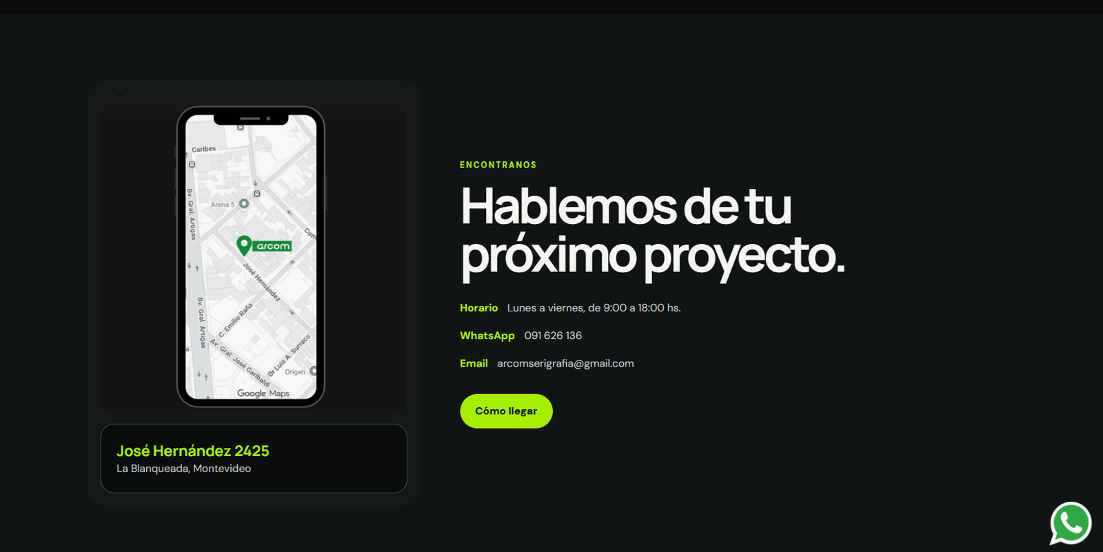 Proyecto Arcom